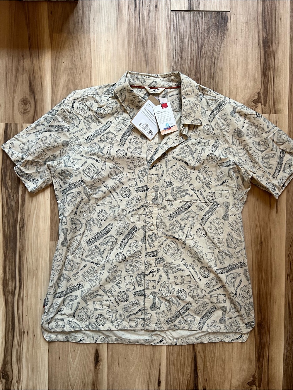 Simms Tailout short-sleeve button-down shirt